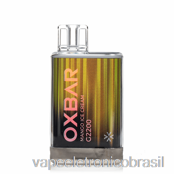 Vape Vaporesso Oxbar G2200 Sorvete De Manga Descartável